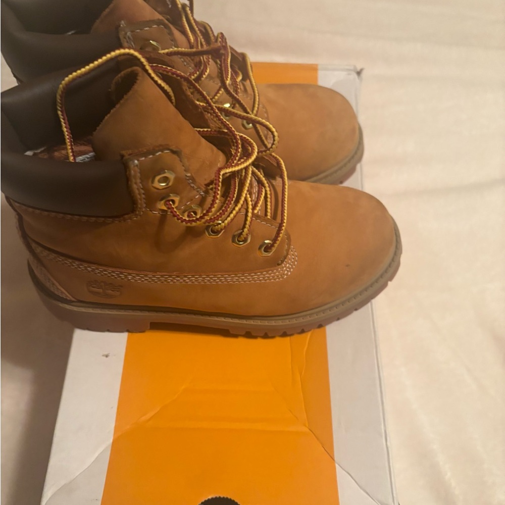 Timberland Tan Kids Boots